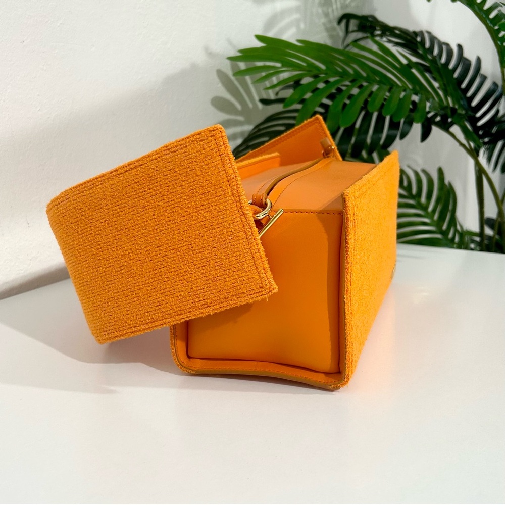 Authentic Like New Jacquemus Orange Le Rectangle Bag - Picture 6 of 10